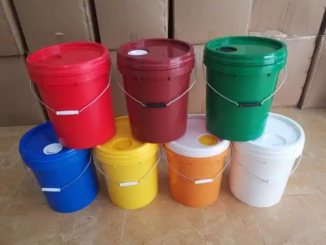 现货18升加厚绿色润滑油桶 18l洗车液桶油脂包装桶 液压油塑料桶