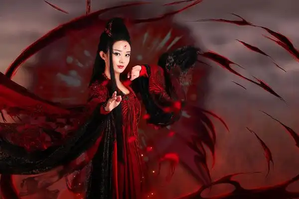 《花千骨》赵丽颖逆袭开挂 红衣妖神霸气出世