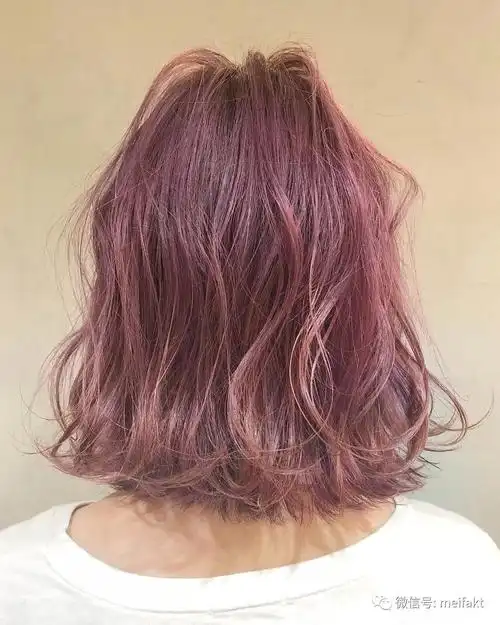 20款极致潮色今年染发就这样染