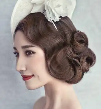 宫廷复古新娘发型欧式宫廷新娘发型精选