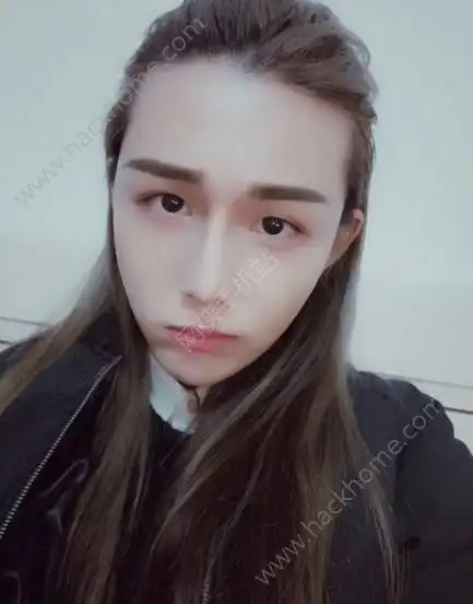 抖音版女装长发男俊哲迪迪[图]