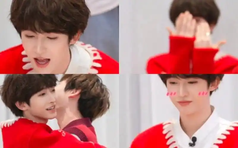 【into1刘宇】小福娃套圈自由规则 抱人游戏躺着也能赢 就宠他