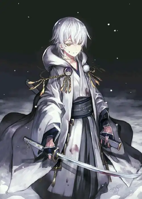 天生的银发,男神般的高贵气质,银发少年手机壁纸二次元动漫图片动漫美