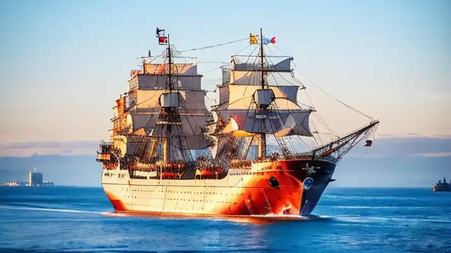 暴富壁纸💸,满载而归的船🚢,财源滚滚来🌊