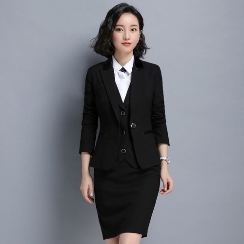 秋冬职业套装套裙