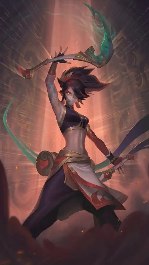 lol英雄联盟 离群之刺 暗影之拳 阿卡丽 akali 手机壁纸