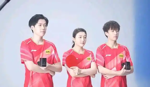 陈梦和王楚钦同框迈出重要的一步孙颖莎正在苦练技术