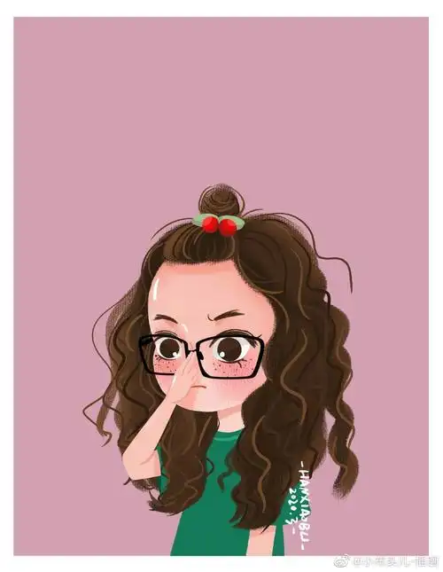 q版李慧珍卷毛慧珍最可