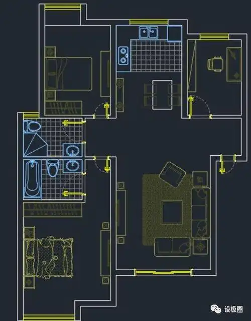这样绘制cad施工图,提升效率至少3倍以上!