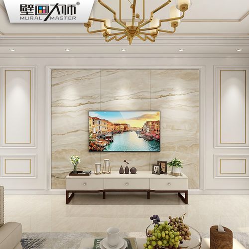 2021新款壁布现代简约大理石纹壁纸客厅电视背景墙墙布影视墙壁