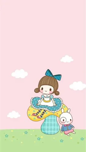 pink 粉色系 少女心 卡通 可爱 小清新 简约 森系 文艺 动漫 手绘