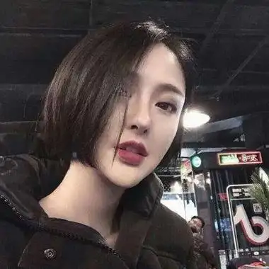 高清头像女生高冷短发高清好看的头像女生高冷短发图片