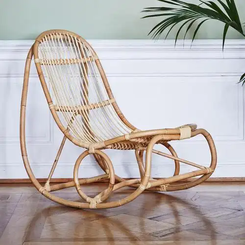 藤编沙发懒人真藤躺椅户外阳台家具小沙发别墅休闲民宿露天躺椅