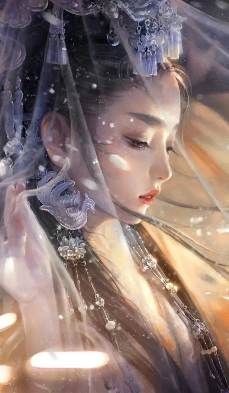 古风美人图:南有佳人,巧笑倩兮,美目盼兮!