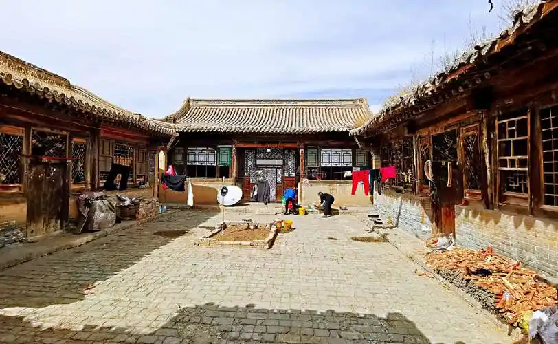 一个完整的清代四合院