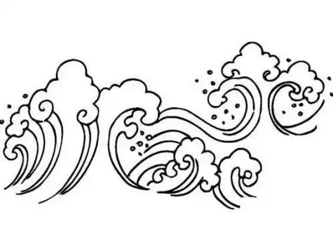 简笔画水的画法步骤