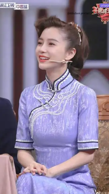 baby##angelababy旗袍造型##angelababy王牌对王牌# 调色/z 旗袍我爱