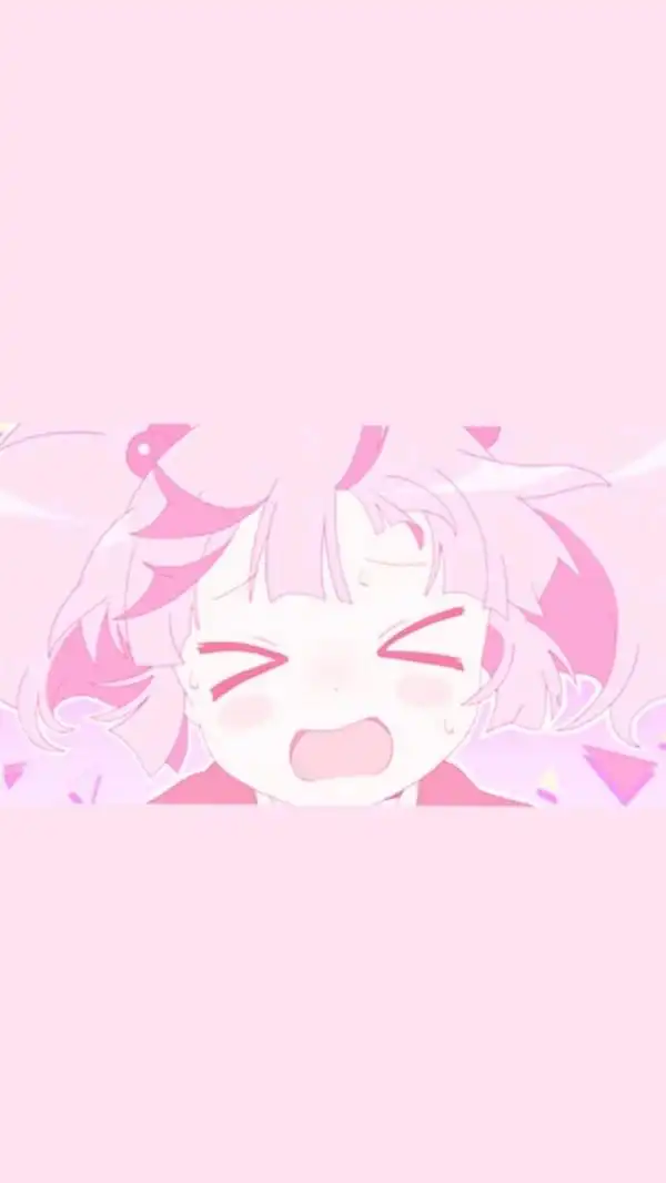 软锦少女心粉色卡通动漫壁纸背景锁屏