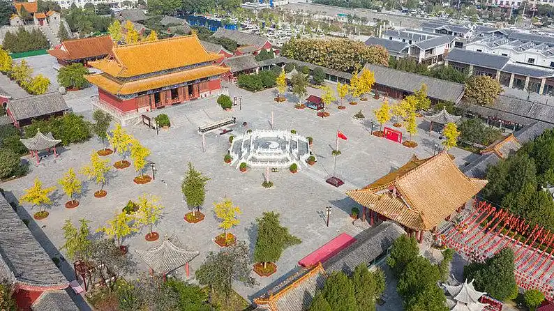 河南鹿邑县老子故里明道宫_高清图片_全景视觉