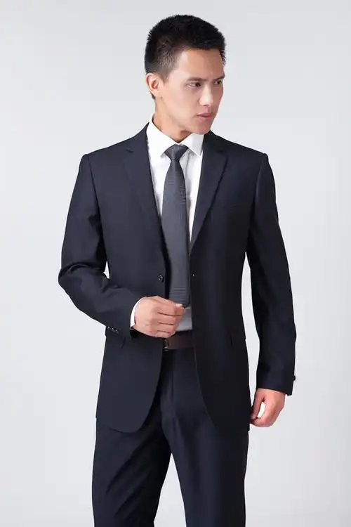 应聘职业装 男装西服套装男工作服套装正装上班