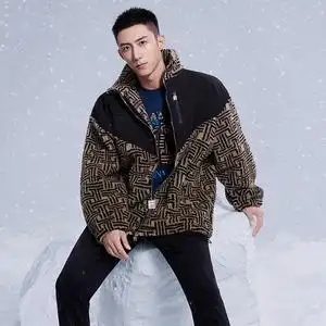 fila x lanvin 联乘系列黄景瑜同款 时尚休闲男外套