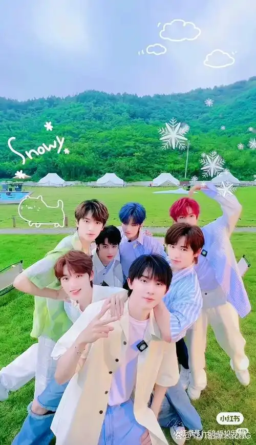 时代少年团神图,想要自己拿