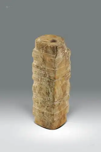 【良渚文化 古玉琮】拍卖品_图片_价格_鉴赏_玉石器其它_雅昌艺术品