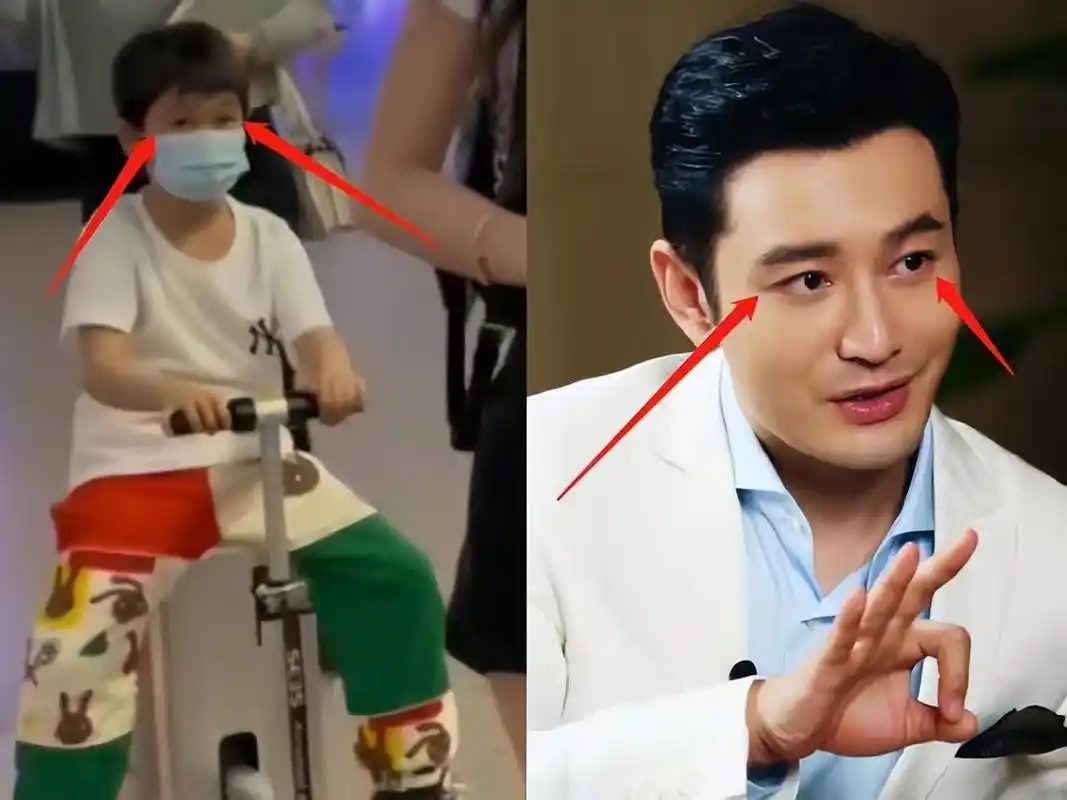 angelababy带六岁儿子巴黎看秀,小海绵正脸曝光网友觉得不像爸爸