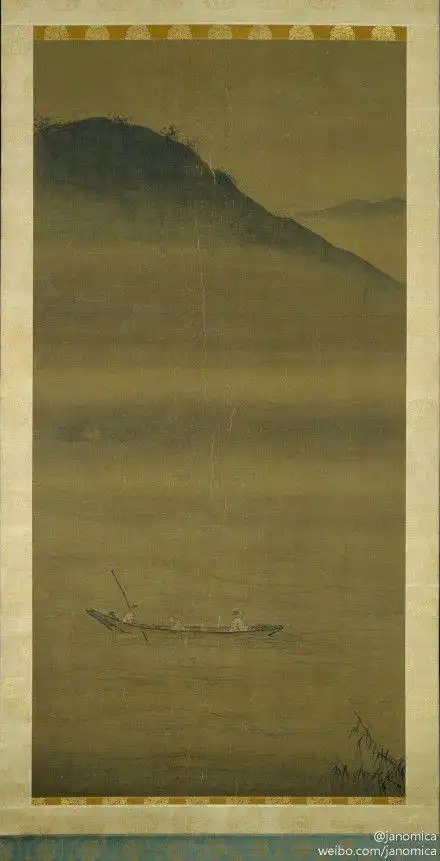 马远《寒江独钓图》 东京国立博物馆藏