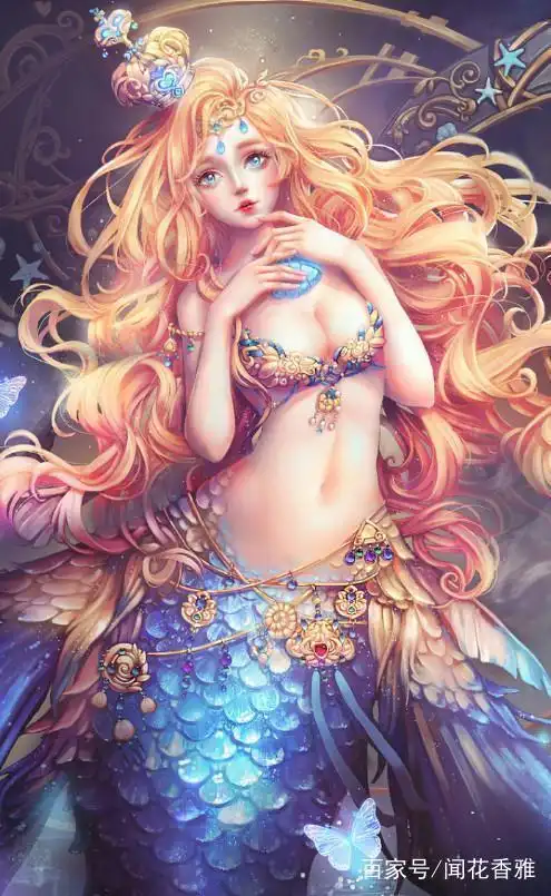 十二星座专属美人鱼壁纸巨蟹座令人心疼天蝎座美得不可方物