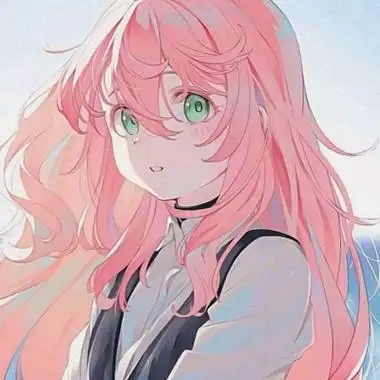 二次元女生头像粉色系高清超甜的头像女粉色系动漫