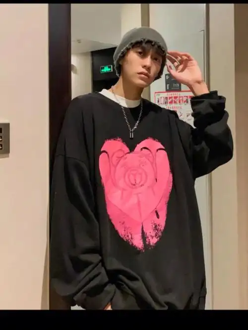 衣服推荐余庆伟男友风卫衣谁不爱呢06