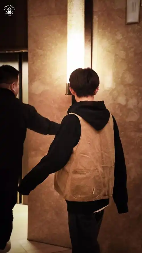 在东京的易烊千玺昨夜身上的棕色马甲67似乎暴露了什么