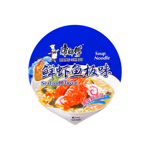 康师傅鲜虾鱼板碗面101g怎么样