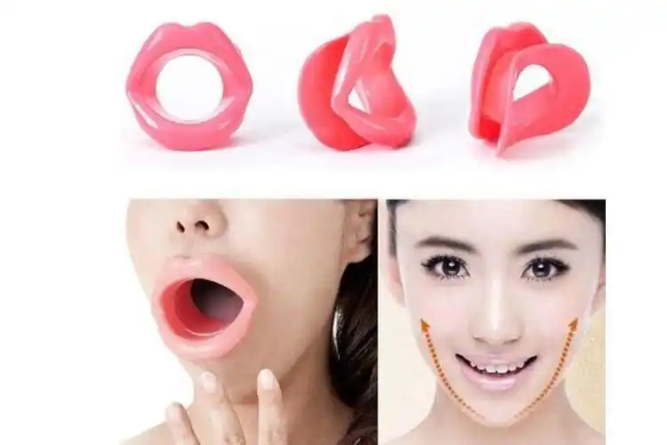 硅胶嘴巴锻炼器微笑矫正器嘴唇瘦脸神器