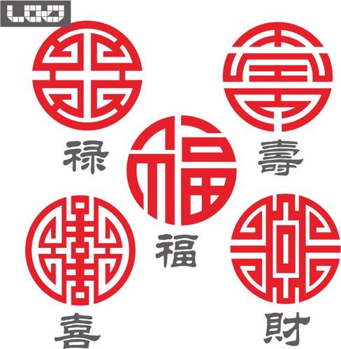 剪纸福字贴纸玻璃装饰福禄寿禧节日喜庆双面创意喜字