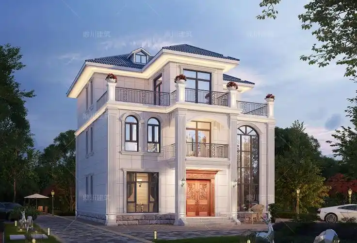 好评如潮的5款三层农村别墅户型外观雅致大气走心室内布局