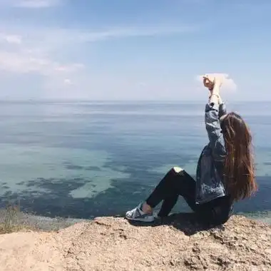 唯美头像女有气质海边意境女生图片全集