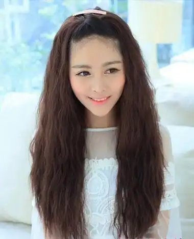 2016最新发型麦穗烫 麦穗烫长发发型图片