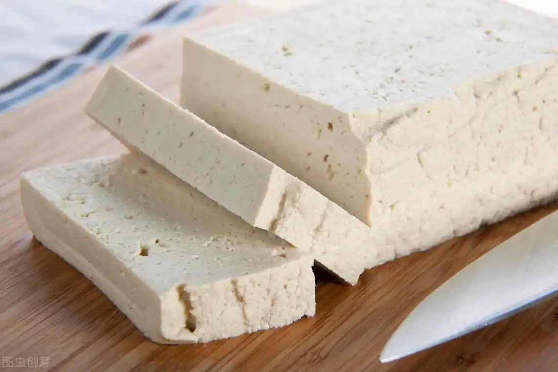 豆腐不用买着吃了1把黄豆1碗米醋在家就能做又滑又嫩特好吃