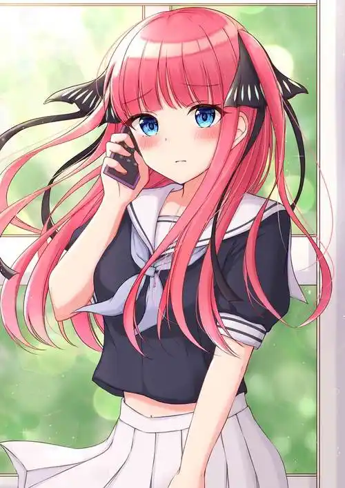 今すぐ君に会いたいな|ゆきうなぎ@お的水手服少女插画图片