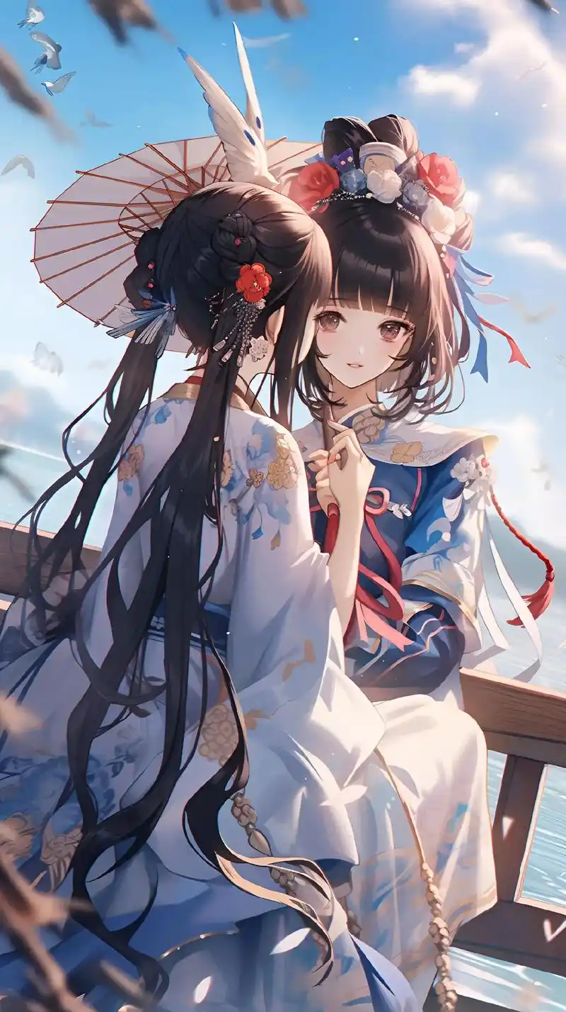 国风古韵 #古装仙女插画图集 #古风 #动漫美图 #美图分 - 抖音