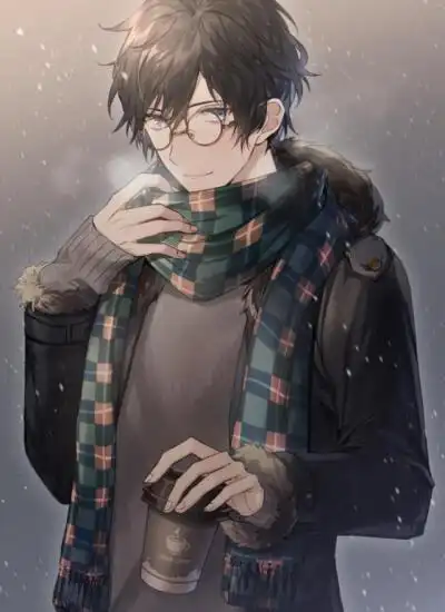 黑毛男黑发动漫