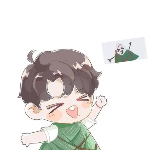 充满童趣肖战手绘的9个小粽子被粉丝重新优化了