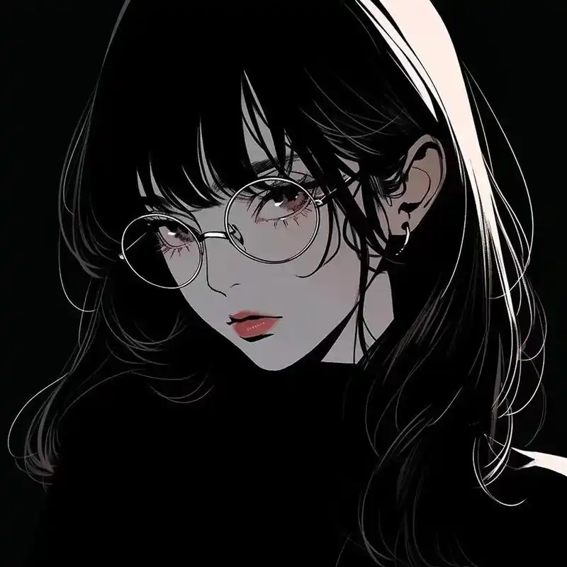 头像分享 | 黑色系动漫女头. 黑色系动漫女头来啦