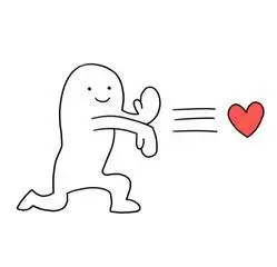 比心gif情侣头像gif示爱gifbiugif