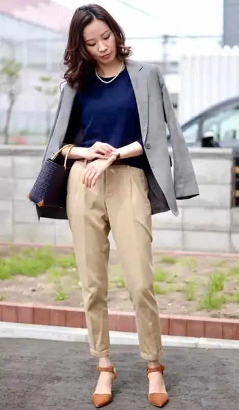 这份职场小西装穿搭指南,助你气场十足.
