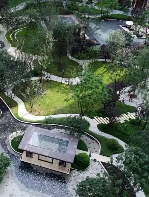 成都龙湖西宸原著示范区景观