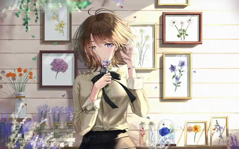 性感撩人身姿动漫美女桌面壁纸_卡通动漫_壁纸下载_美桌网