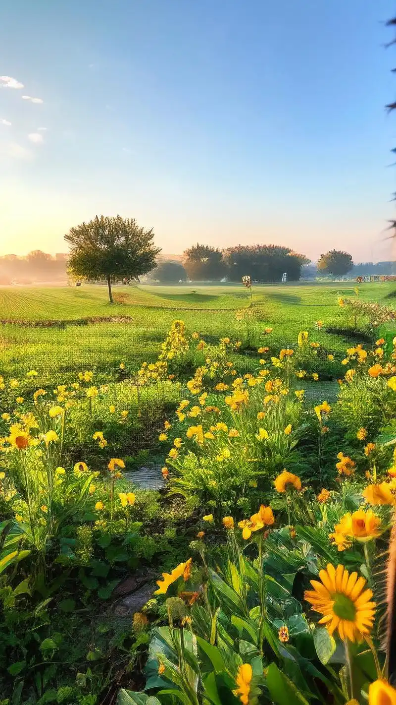 97简约全屏绿草地高清壁纸91 想要给手机换上一款清新养眼的壁纸